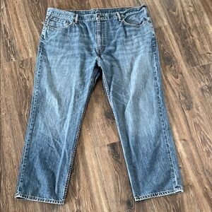 Levi's 559 Relaxed Fit Straight Blue Denim Jeans W46 L32